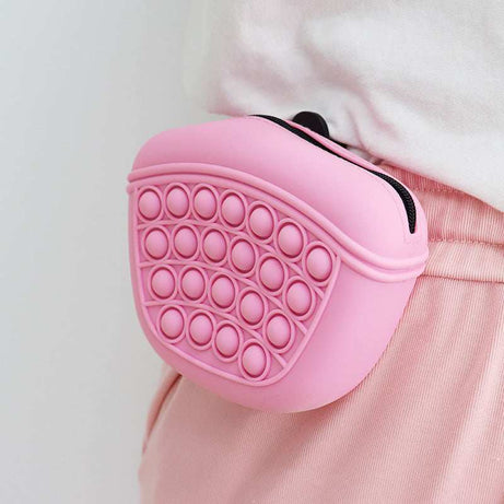 Silicone Pocket Waist Pack Pet Training Treat Pouch Bag Bundle