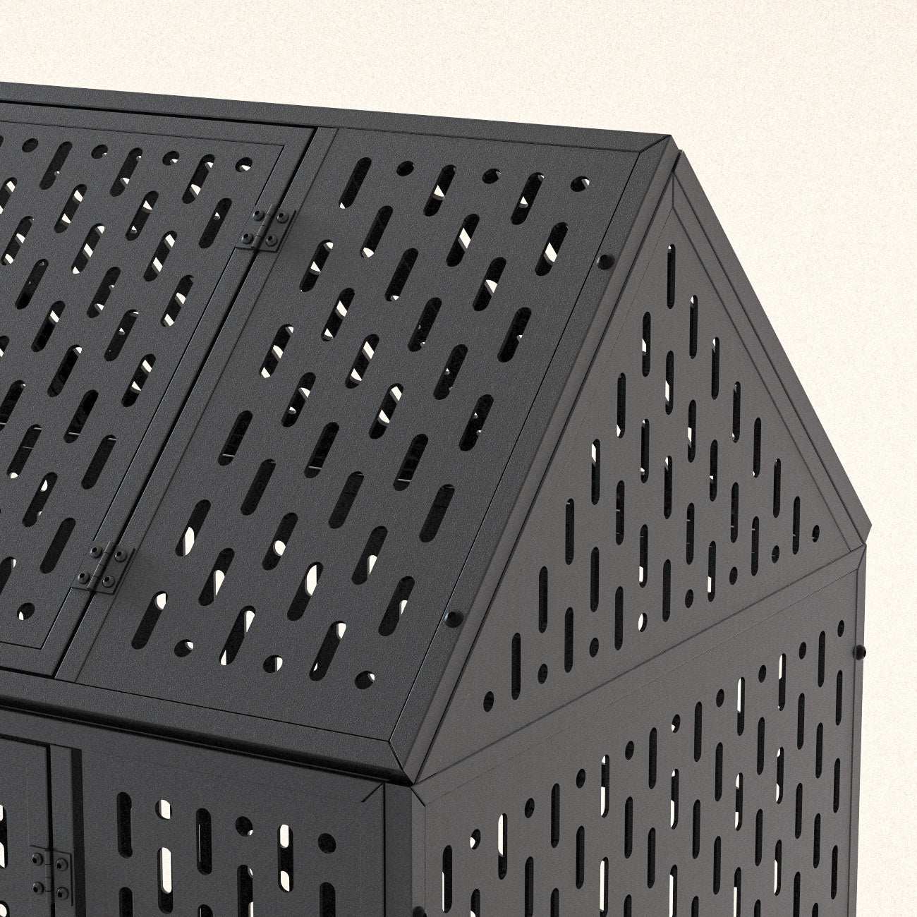 Heavy Duty Dog Crate - 45in Escape-Proof for High Anxiety