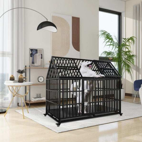 54 inch Heavy Duty Dog Crate For Large Dogs