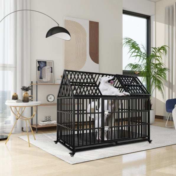 54 inch Heavy Duty Dog Crate For Large Dogs