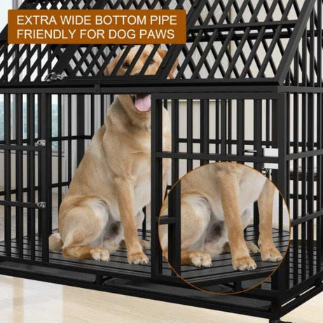 54 inch Heavy Duty Dog Crate For Large Dogs