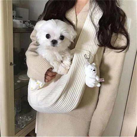 Cozy Pet Sling Carrier for Small Dogs and Cats