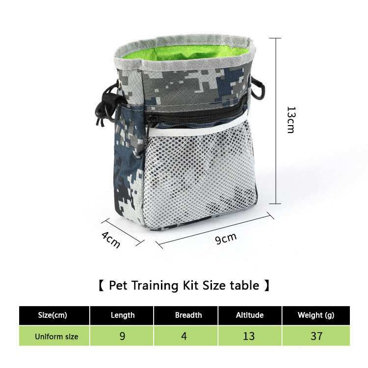 Dog Training Treat Utility Pouch For Small To Large Dogs