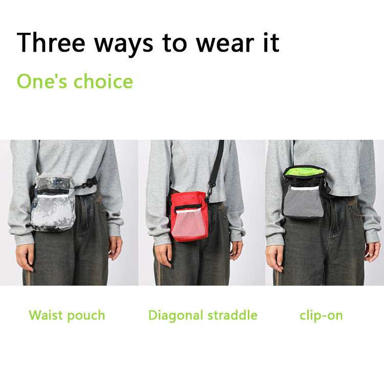 Dog Training Treat Utility Pouch For Small To Large Dogs
