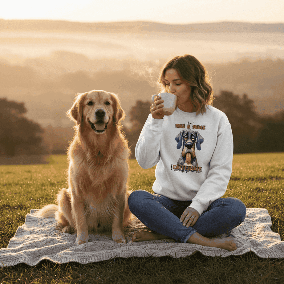 Rise n Shine Crewneck - Cozy Morning Sweatshirt