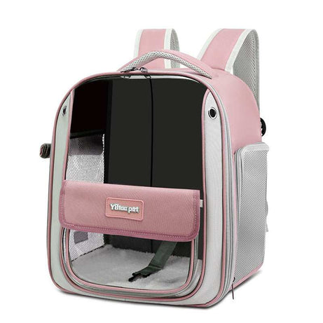 Panoramic Cat Carrier Backpack - Large Breathable Window